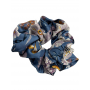 Hair Utopia Scrunchies Maxi Floral Μπλε